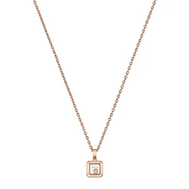 18ct Rose Gold Happy Diamonds Icons Pendant