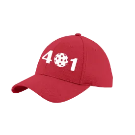 401 Rhode Island Pickleball Club | Pickleball Hat | Moisture-Wicking 100% Polyester