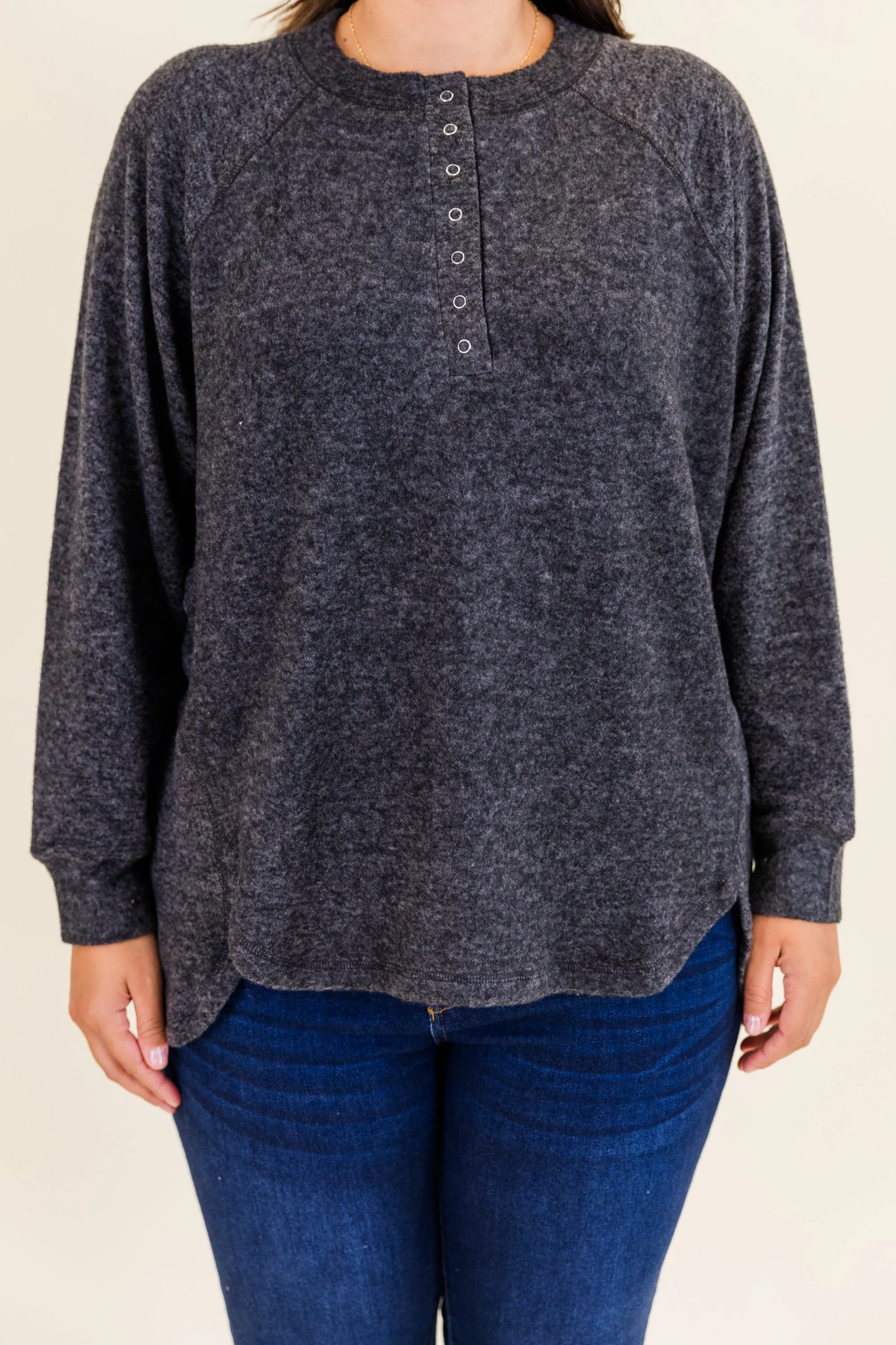 All The Feels Pullover, Black