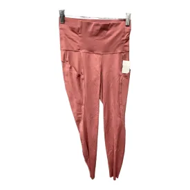 Athletic Leggings By Lululemon In Pink, Size: 4