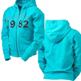 Better Bodies N.Y Hoodie - Aqua Blue