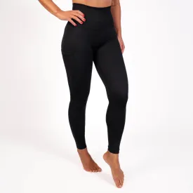 Black Pocket Scrunch Seamless