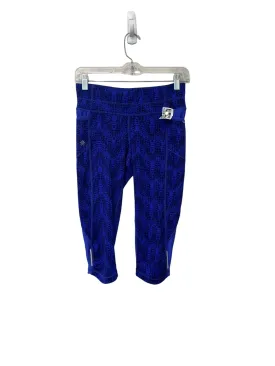 Blue Athletic Leggings Athleta, Size Xs