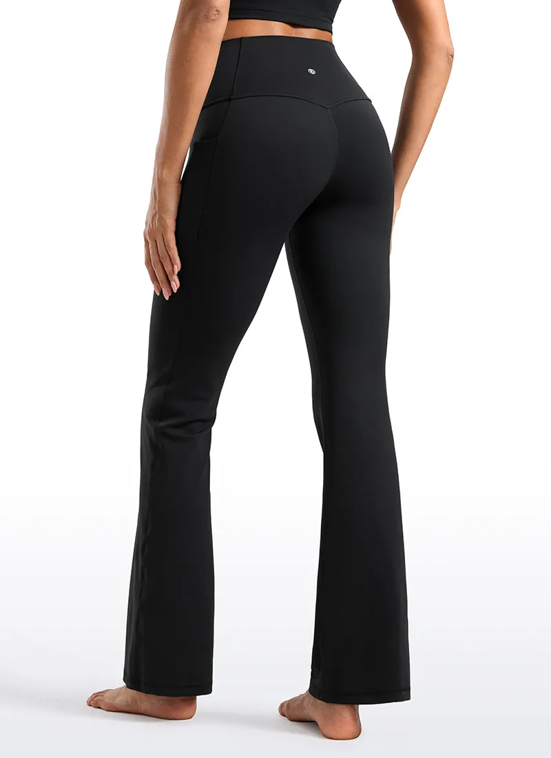 Butterluxe High Waist Flare Side Pocket Leggings 31.5"