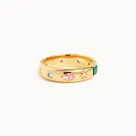 By Charlotte Connect to the Universe Ring, Gold