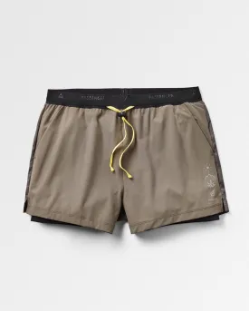 Byway Active Recycled Short - Dusty Olive