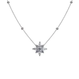 CARAT* London Sterling Silver Camelia Necklace