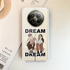 Couple Dream Customize Transparent Silicon Case For Realme/Narzo