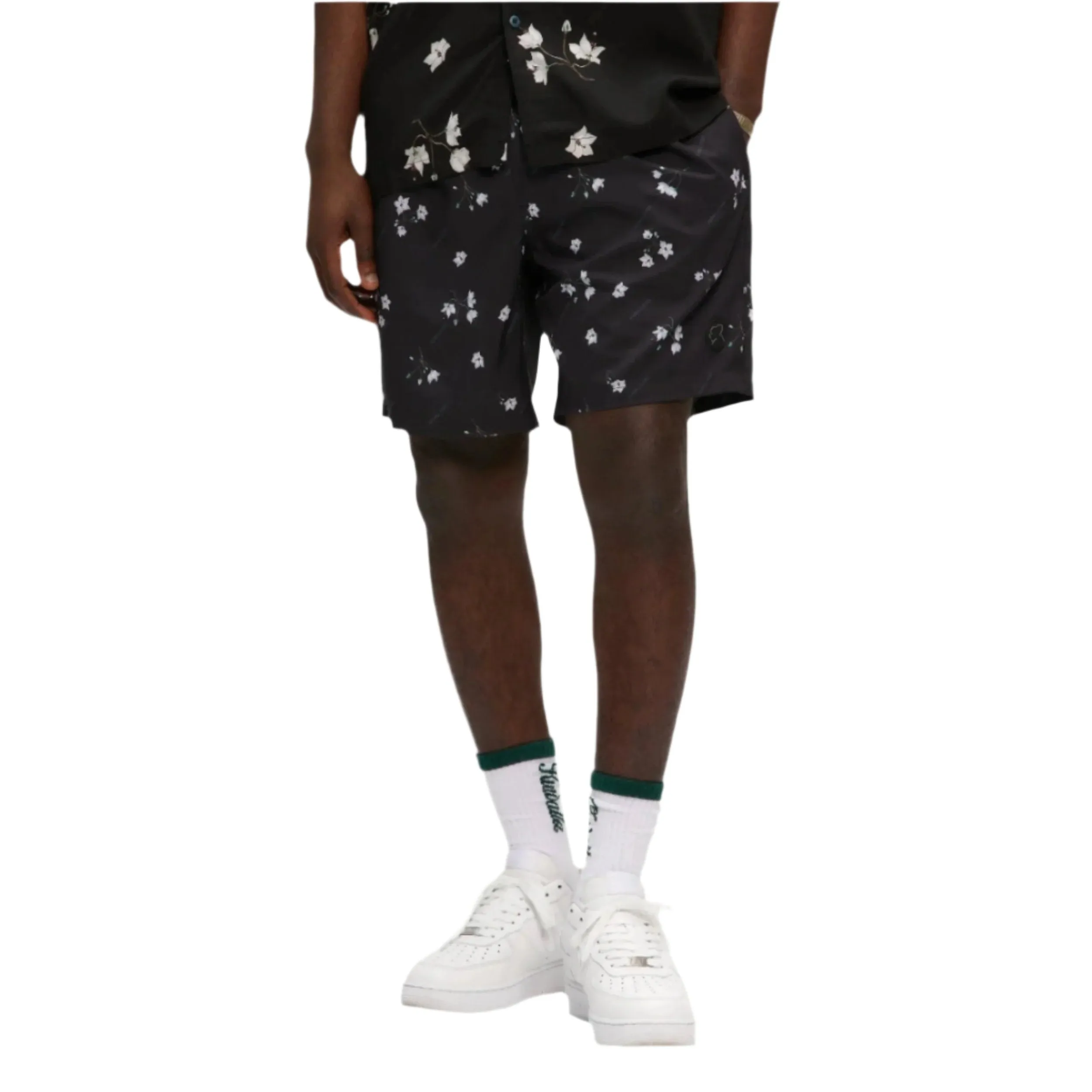 Ditsy Flower Printed Swim Trunk