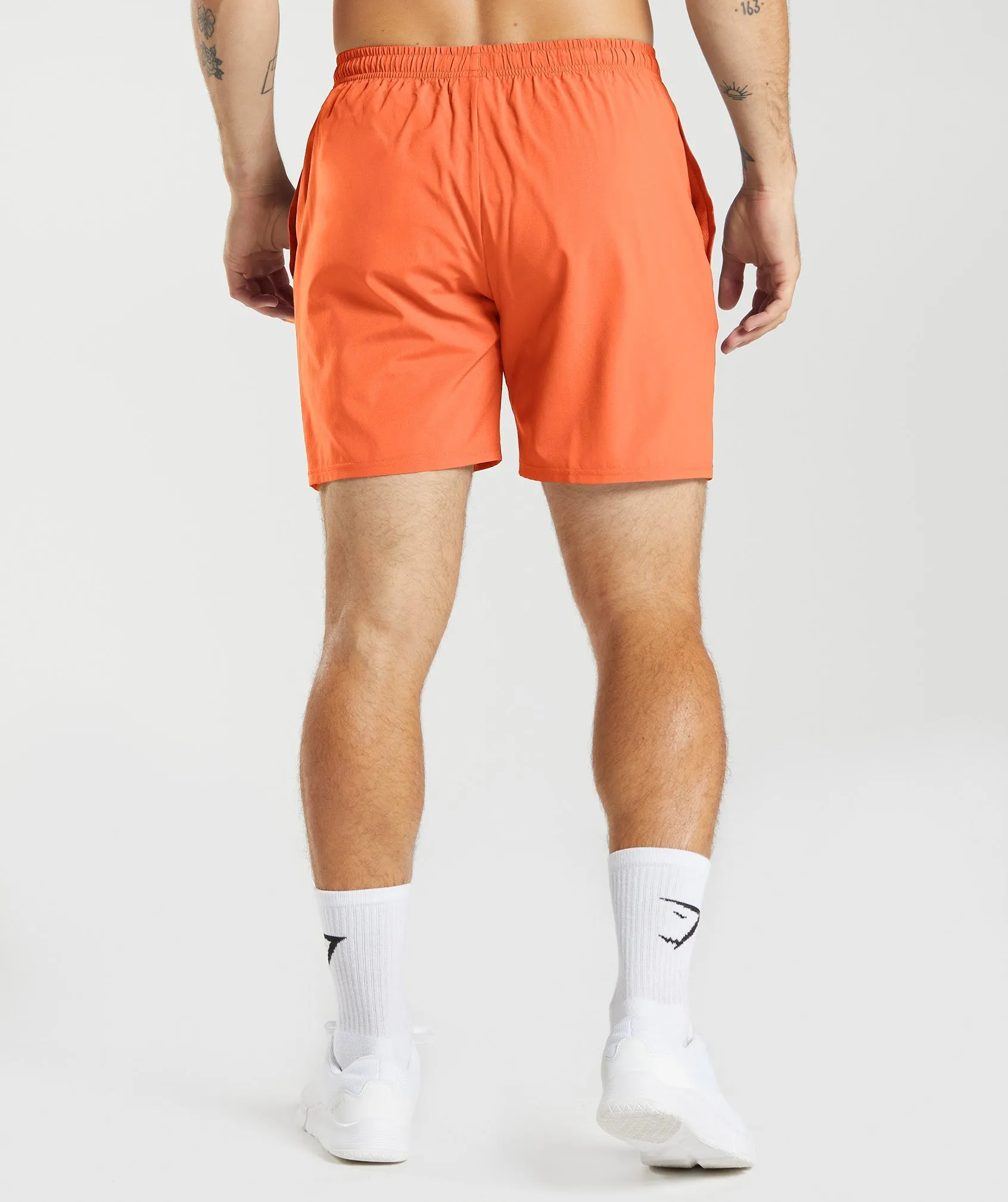 Gymshark Arrival Shorts - Papaya Orange