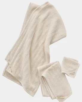 Herringbone Cotton Towels