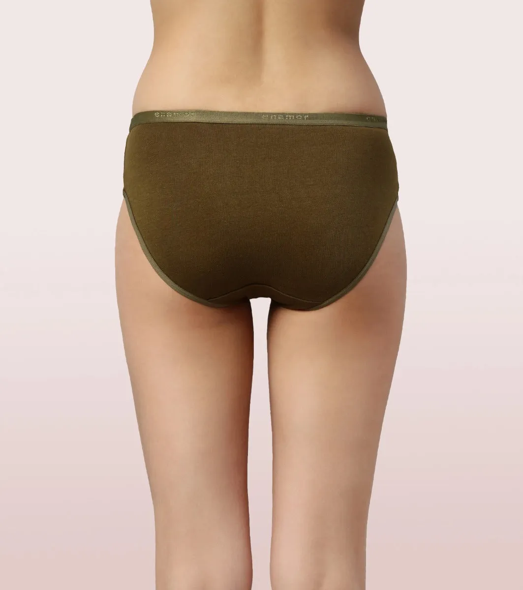 Hipster Panty | Full Coverage & Mid Waist-Assorted-Pack Of 6-Colors And Print May Vary