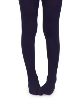 Jefferies Pima Cotton Tights - Navy