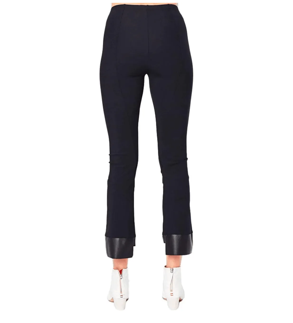 Olga Cropped Flare Tech Stretch Leggings by Elaine Kim