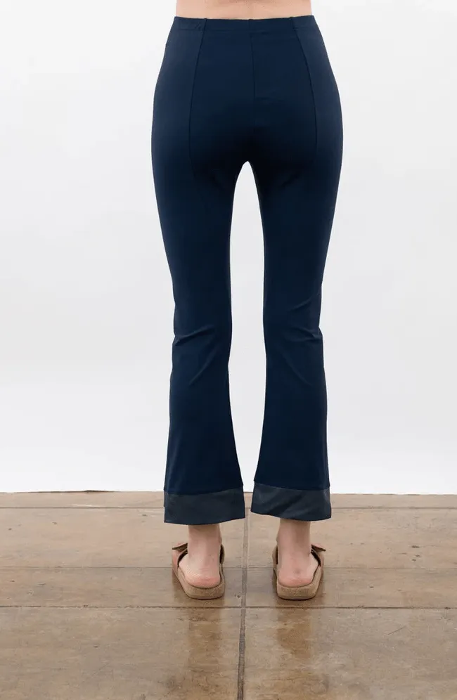 Olga Cropped Flare Tech Stretch Leggings by Elaine Kim