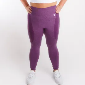 Seamless Shape Leggings- Plum