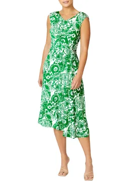 Tiffany Paisley Jersey Dress