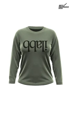 Traverse Capsize Long Sleeve Jersey - Army Green - Women's